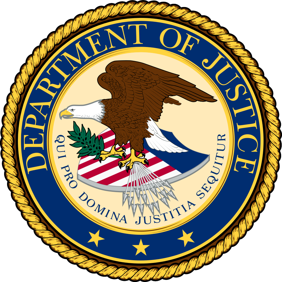 Department of Justice official seal