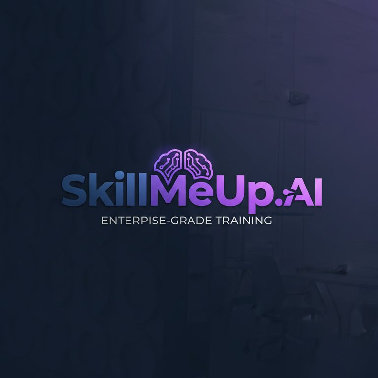 SkillMeUp.AI Logo - AI-Powered Technical Training Platform